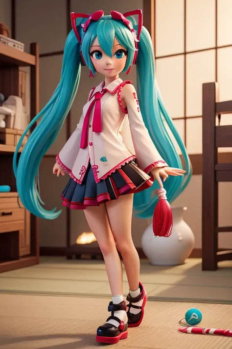 3d kitsune miku brazil 