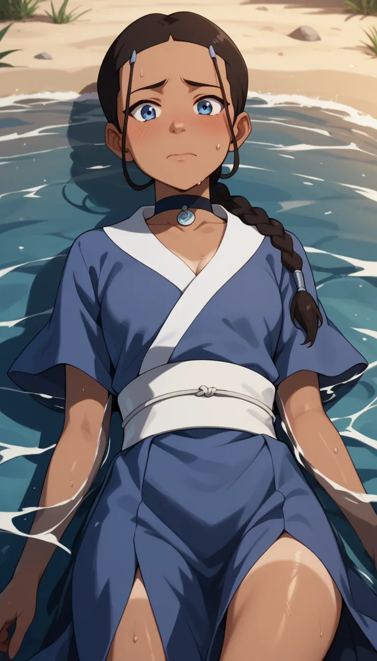 Score_9, Score_8_up, Score_7_up, Score_6_up, Score_5_up, Score_4_up, Source_anime, Tag1, Tag2, Quality_masterpiece, Anatomically correct, detailed skin, 1girl, detailed face, solo,

small young girl, glistering skin, whitekatara, long hair, blue eyes, brow...