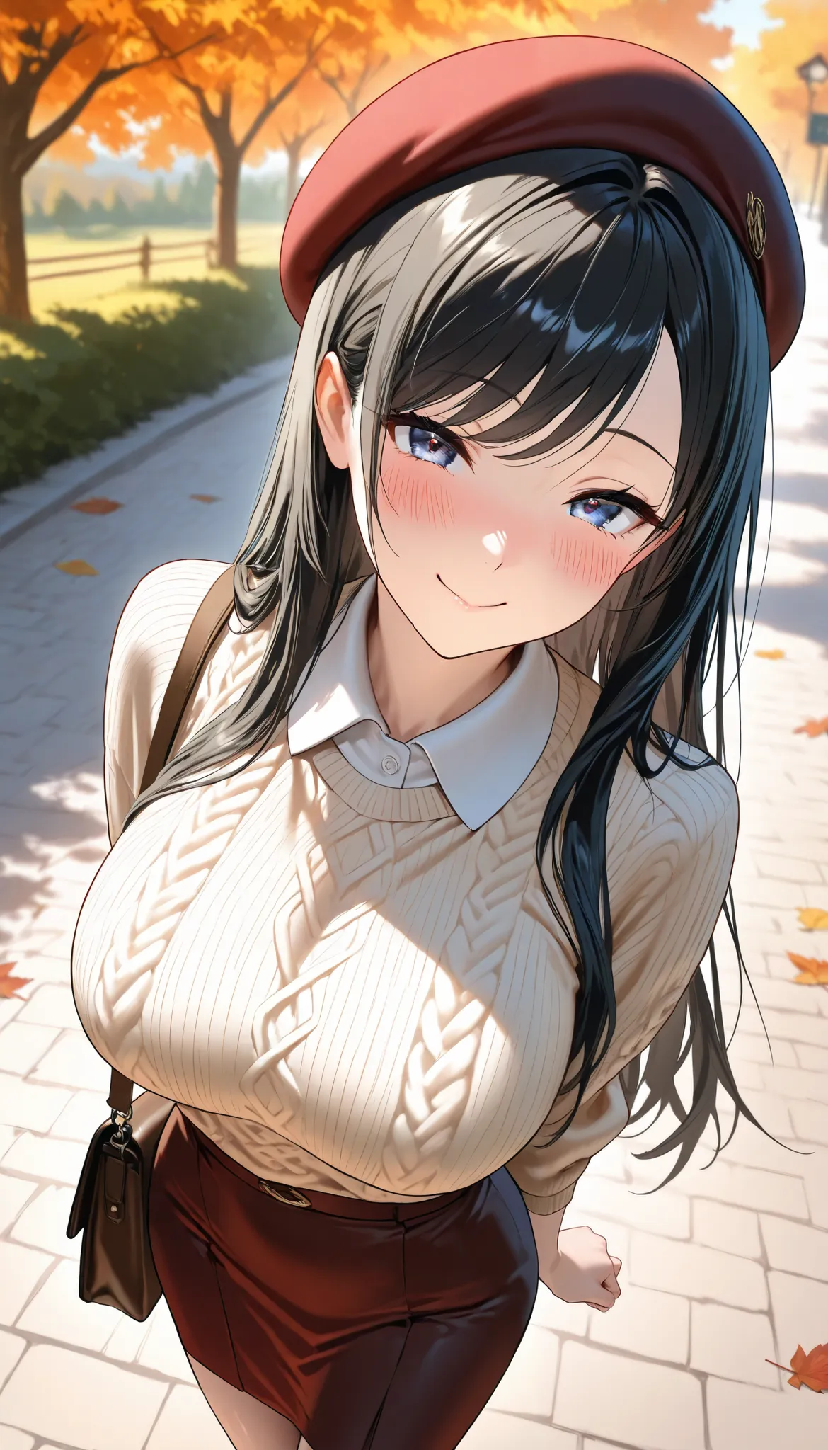 (best quality, masterpiece, ultra detailed, high resolution), Beautiful 8K CG artwork, Enriched photography, anatomically accurate body, depth of field,  1girl, elegant yet sexy girl, (long hair, black straight hair, swept bangs), 
round large breasts, bre...