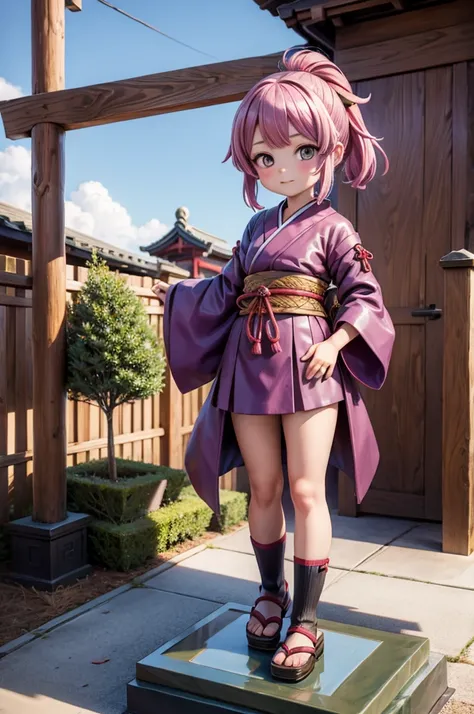 Ninomiya Kanjiro Statue girl