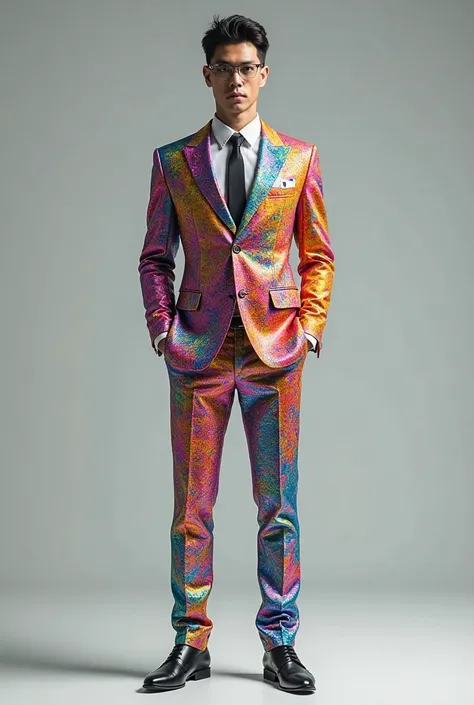 A suit with all colors