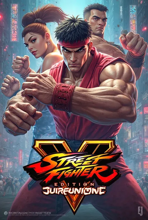 An invitation image to a STREET FIGHTER CHAMPIONS EDITION tournament 