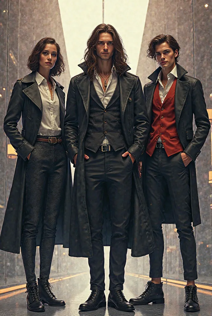 Don't make them look like the three musketeers make them different and more stylish 