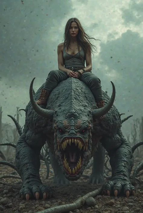 The Woman Sitting on the Beast in the Apocalypse