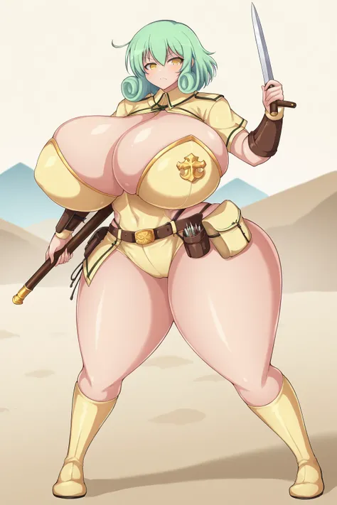 yaegashi nan, senran kagura, senran kagura burst, senran kagura new link,Inazuma , ,, gigantic breasts, gigantic ass, giant thighs, Prompt: masterpiece, score_9, score_8_up, score_7_up, source_anime BREAK 1girl,shiny skin, huge breasts, wide hips, thick th...