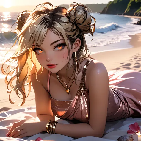 masterpiece, best quality, vibrant, very aesthetic, high contrast, semrealistic, newest, (beautiful girl:1.3),1girl,masterpiece,Highest quality,Ultra-high resolution,rich contrast,super high quality,8k,Highly detailed CG unit wallpaper,texture,Incredibly a...