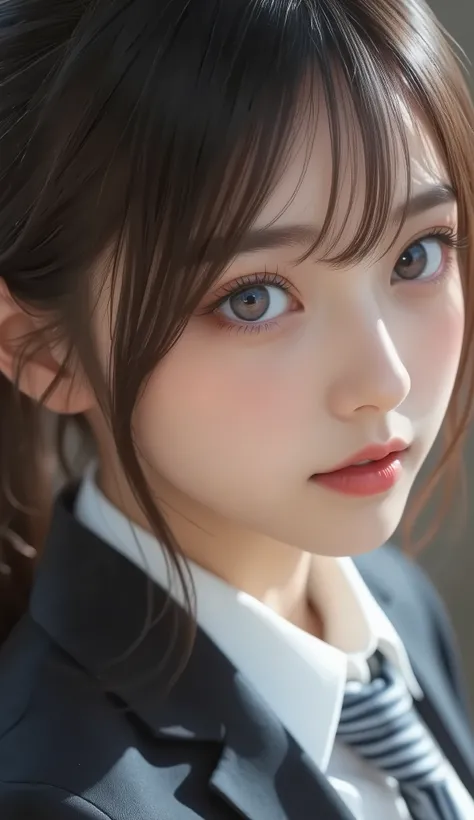 8k,Ultra High Definition , TOP QUALITY, masterpiece,rule of thirds,golden ratio, surreal, photos, one woman,( girls on the left:1.3),cute,cute顔, Beautiful Eyes in Every Detail , 細かくexhaustive,mature women, princess,full body,smile, black hair,Shag hair...