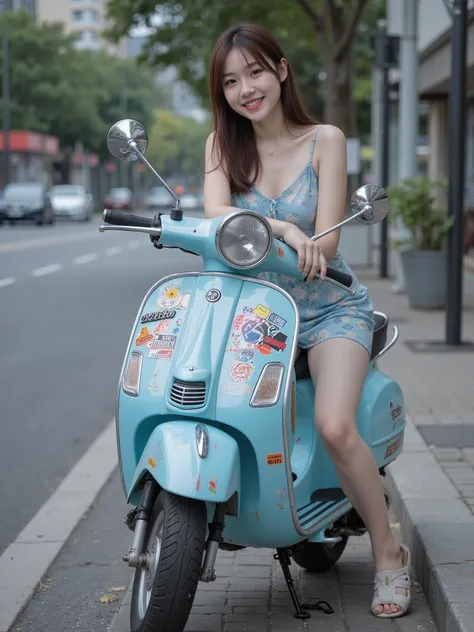 Ready: Take high thai woman quality photos with a Sony A7IV camera and 50mm f1.2GM lens, set to A mode, F1.2 aperture, and set IOS to Auto.
This photo focuses on Thai women from head to toe. The images of the women are sharp and clear, with the backgroun...