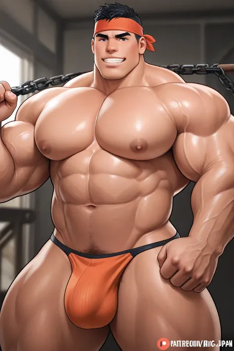 Big muscle boy japan