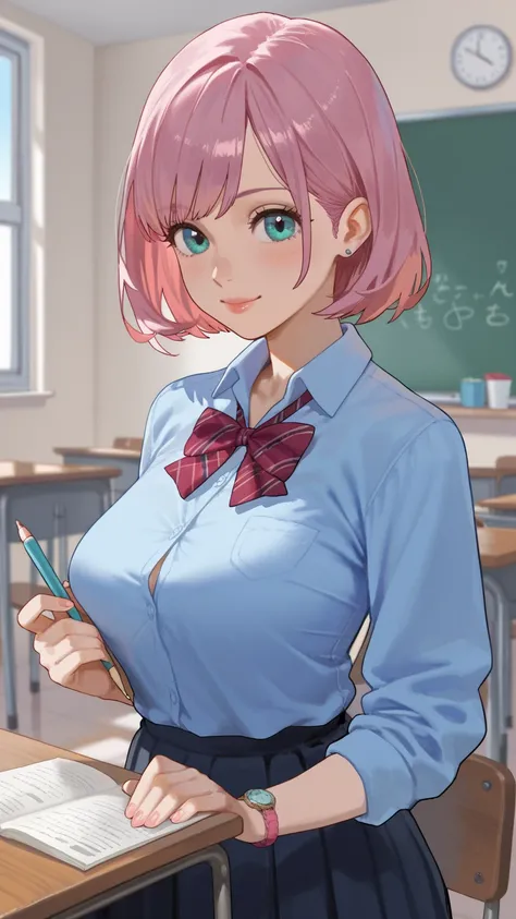 female, cute, adorable, teacher, school, 