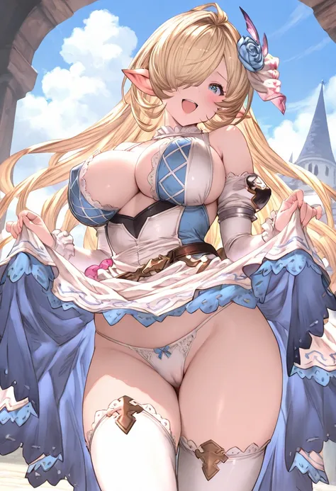 8k, masterpiece, best quality, ultra detailed, Ultra-high resolution, Highly detailed CG, break, 1girl, Hauhet\(granblue fantasy\), kawaii, nsfw