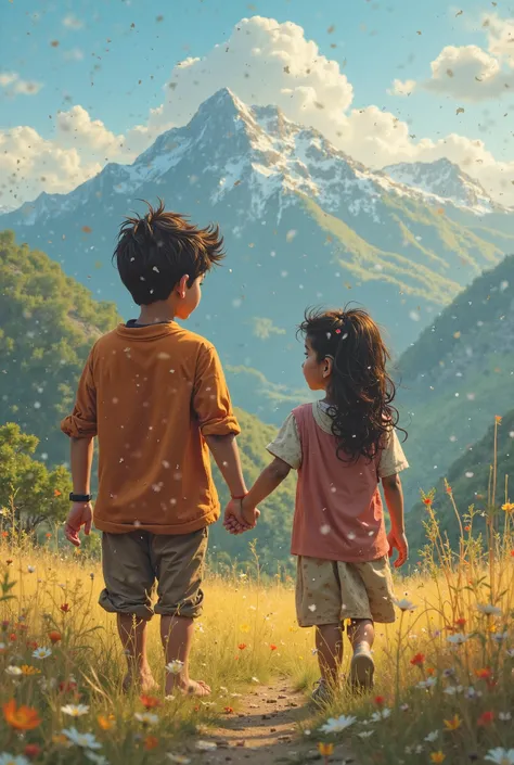 
In a small village, where there was a peaceful settlement in the lap of the mountains, two siblings lived. Their names were Arezoo and Arjun. They were not just siblings, but each other's companions, confidants, and each other's support at every turn of l...