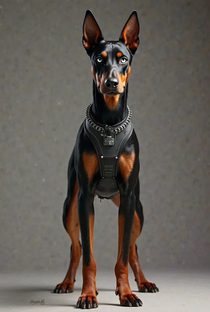 White-eye Doberman　Competition clothes