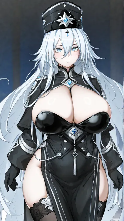 Sovetsky Soyuz, Azure Lane, huge breast, curvy hips, kunaboto style 