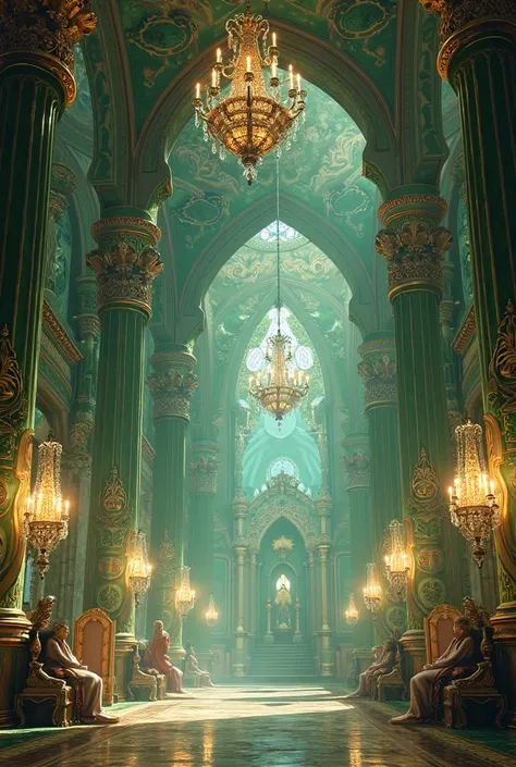 Emerald palace Interior.