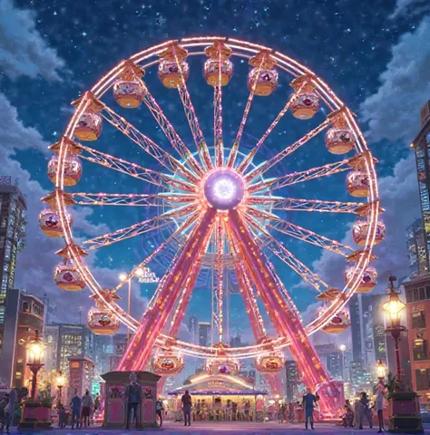 Ferris wheel,Anime