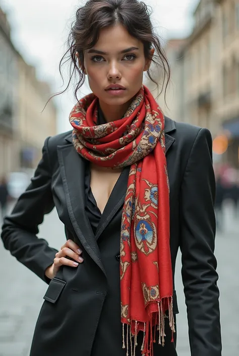 Scarf as a top 