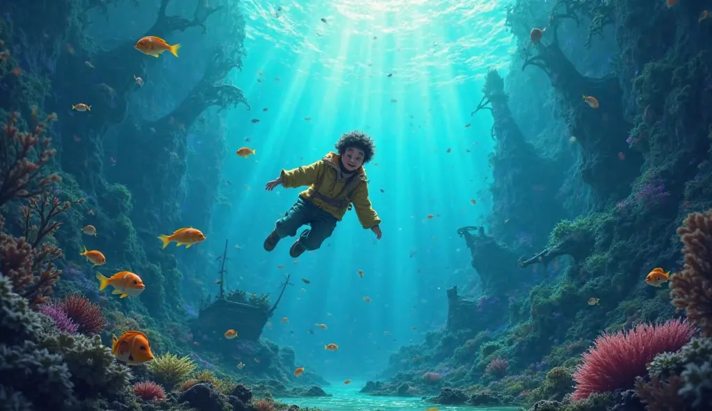 Dive into the Deep: George's Epic Underwater Adventure!