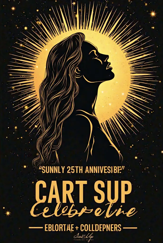 Make me a poster for a tanning salon called Sun Up, that its 25th anniversary is celebrating. On the poster there should be a cool retro quote and the offer, that you only pay five euros for 12 minutes Only five euros On 1. March and 2. This should look el...