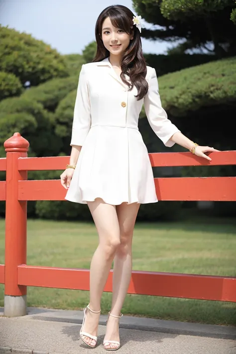 Japanese actress Sa々Nozomi、full body