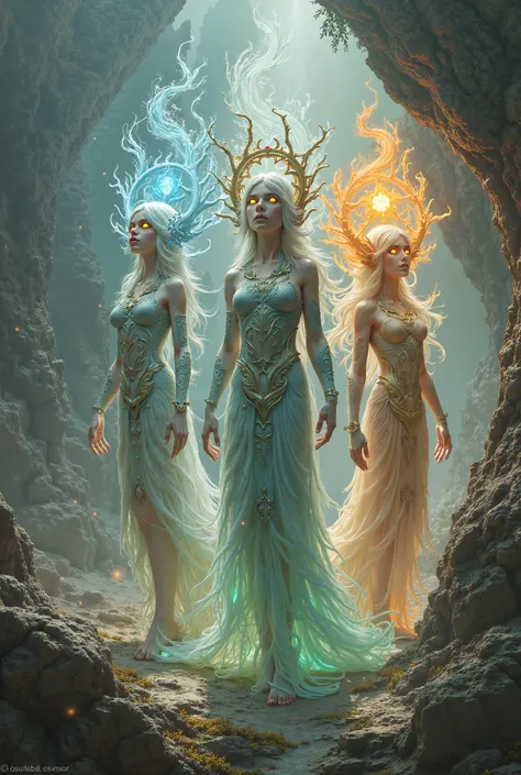 elementals in human form