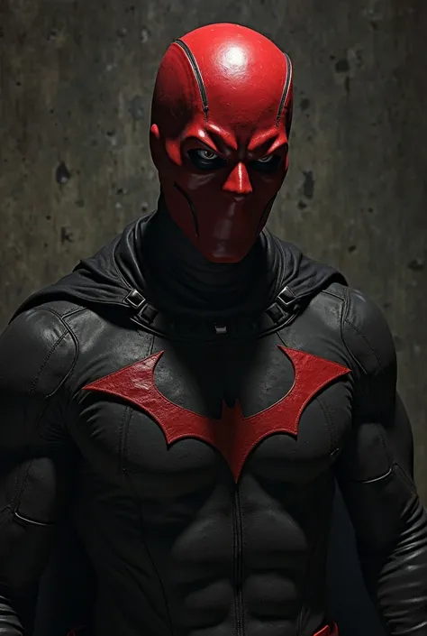 I like first image but I want the redhood mask to be completely covered and I want to tilt it a little to the right, I want to have a little more lighting on them.