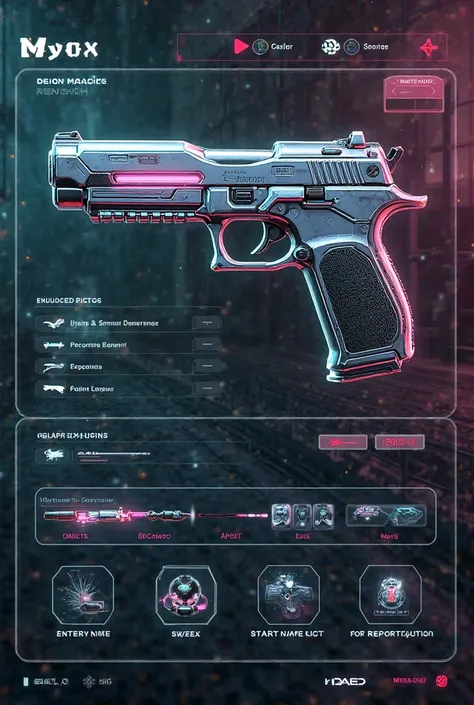 Weapon upgrade app meyo 