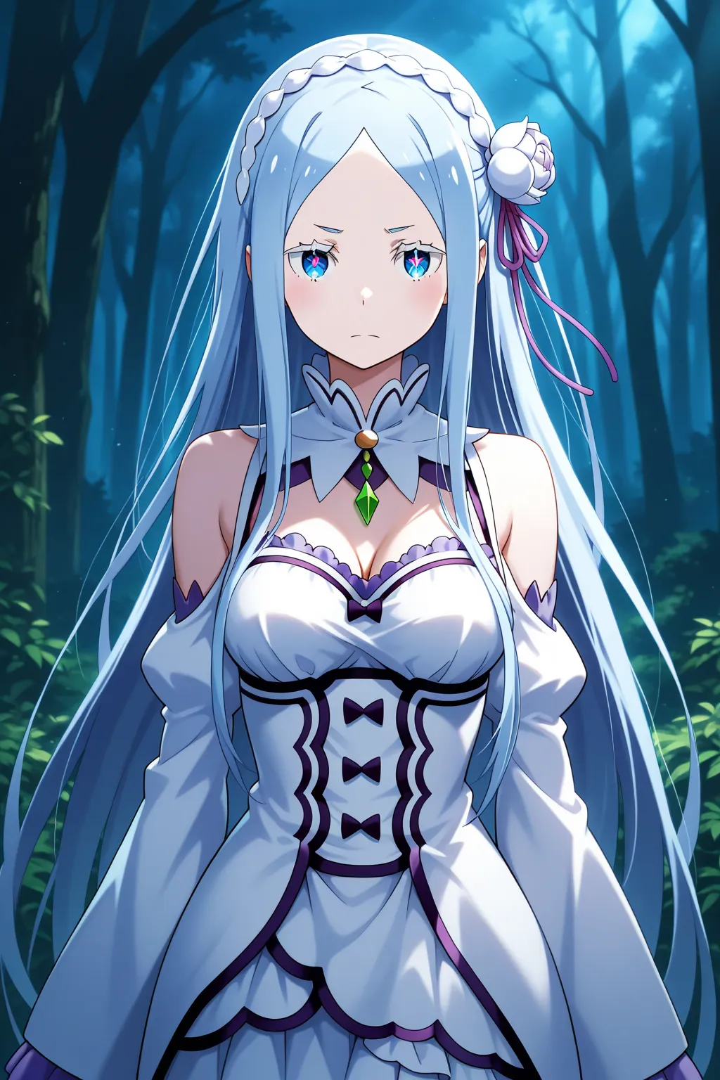 masterpiece, the best quality, incredible quality,  very aesthetic , dementia,  ultra-detailed , absurdities,  latest ,  scenography, Re:zero, Pandora, Pandora from Re:zero