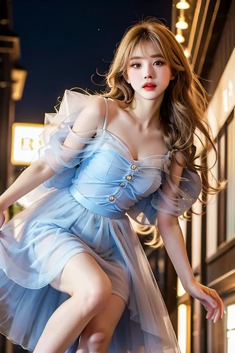 Sweet girl clothes8,(gem:1.3), ins girl, (Ultra-realistic realism+Pure), Delicate and beautiful eyes, ((knee shot)), ((from below)), hight contrast, high-definition picture quality, Dynamic tilt, Flare effect, Realistic details, official art, tmasterpiece,...