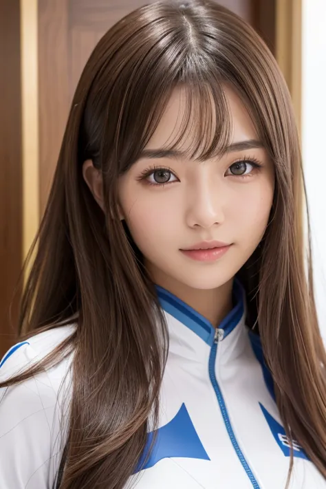    Japanese Girl 、 beautiful and beautiful women in their 20s 、    perfect body type  、transparency、Big Breasts、チアガール、 latex cheerleader uniform、  hposing gravure idol 、face-closeup、
Huge 、    long brown hair  、Sparkling,   oily skin  、  growing skin  、  w...