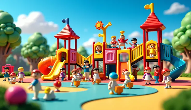 Large playground from Playmobil 