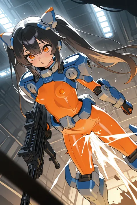 ロボット。ロボットに犯される。。Machine gun。naked。Fucked by a space monster。naked。 clothes。   lolicon。 small tits。(masterpiece, amazing quality, illustration, very awa, newest, absurdres) break,Destroy armor。Machine gun。naked。
ロボット、ロボットに犯される、Machine gun、naked、Fucked by a ...