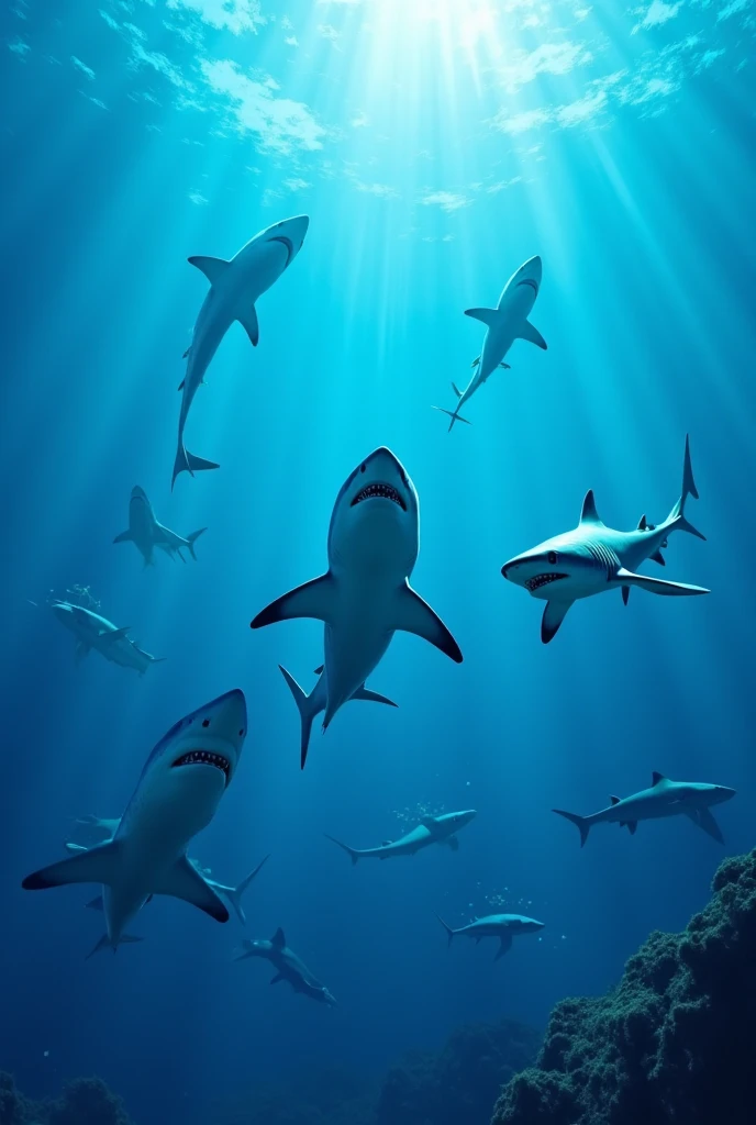 10 images of sharks 