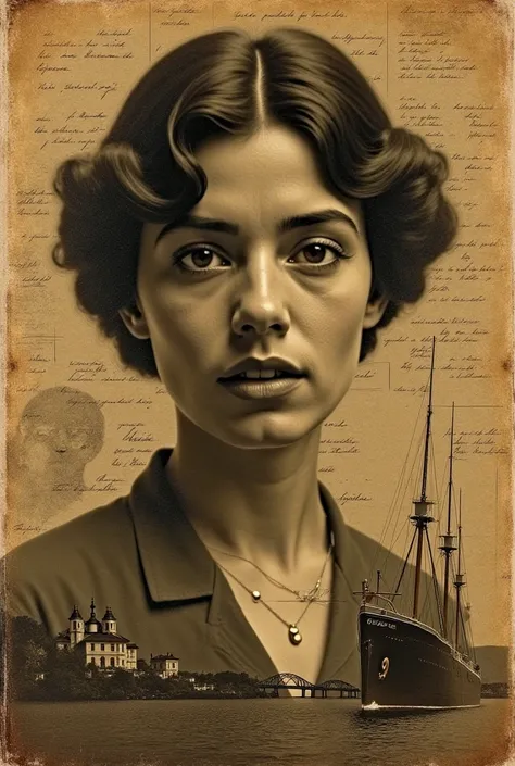 Imagine an old portrait in sepia tones, where a mysterious woman (Aurora del Valle) occupies the center. Around you, blurs scenes from her life: a ship sailing to San Francisco, a mansion in Chile, a photographic studio and the faces of key characters (how...