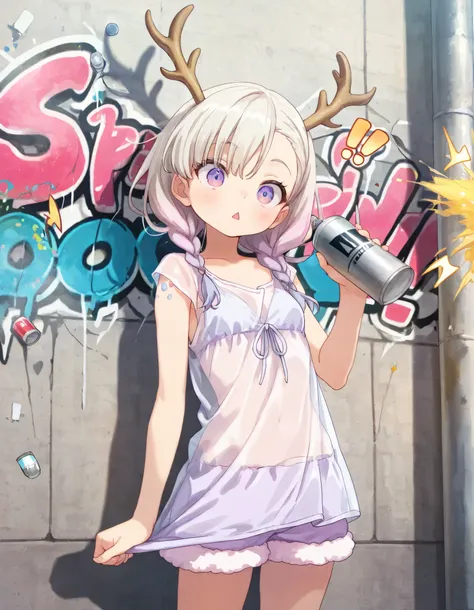 ((Masterpiece)), ((best quality)), (8K), (detailed background:1.2), (super detail:1.2),(High Definition:1.3), (Professional Photography:1.2), (very aesthetic:1.2), (absurdres:1.2), (sharp focus), ((1girl)), Cute young Girl, (Textured skin), ((!!, ^^^)), Bi...