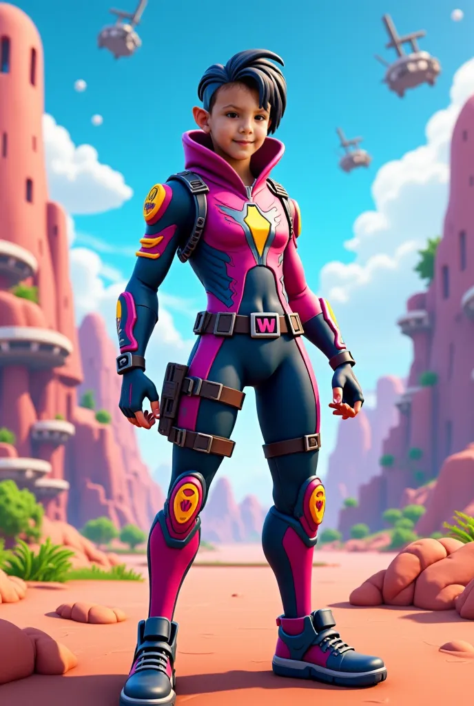 Create an image of me as a Fortnite character