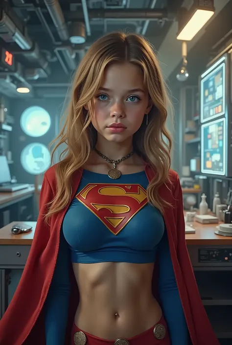 
(long shot:1.3),ntensely erotic image, male gaze, male sex fantasy, huge breast fantasy trending on DeviantArt,(high tech laboratory:1.5),intricate background,highly detailed background, BREAK, (full body:1.3),(1girl),extremely young, elemtary school age,...