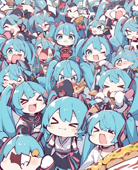  Hatsune Miku, Samurai Pizza Cat