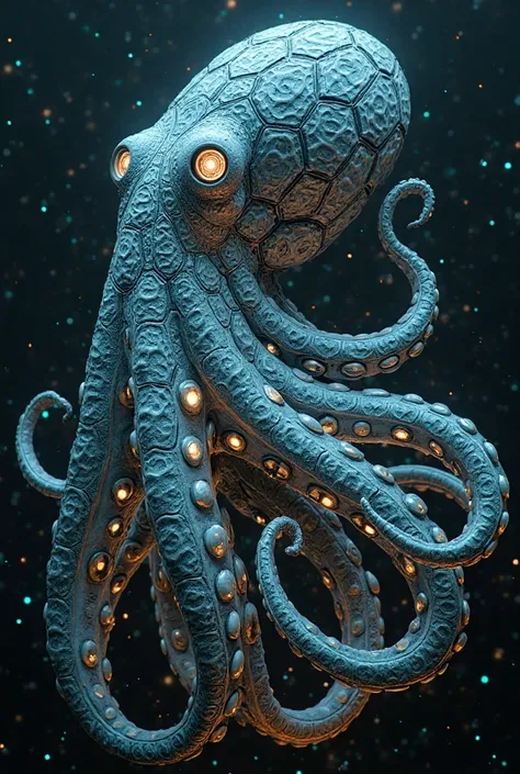 create a musical instrument that also comes from this distant octopus world 