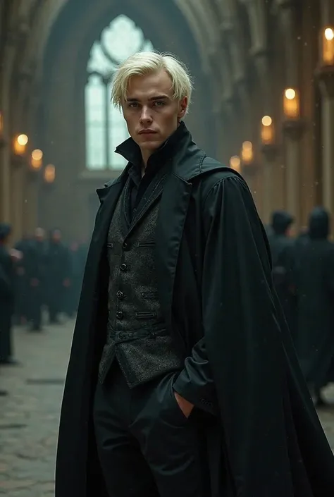 Harry Potter if he was secretly the son of Lucius Malfoy