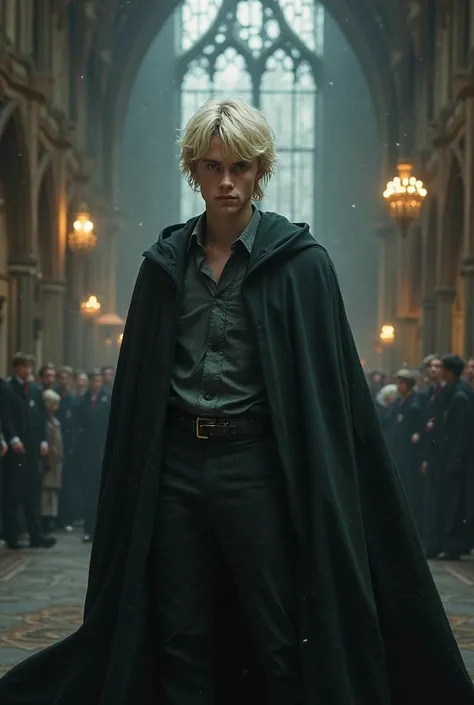 Harry Potter if he was secretly the son of Lucius Malfoy