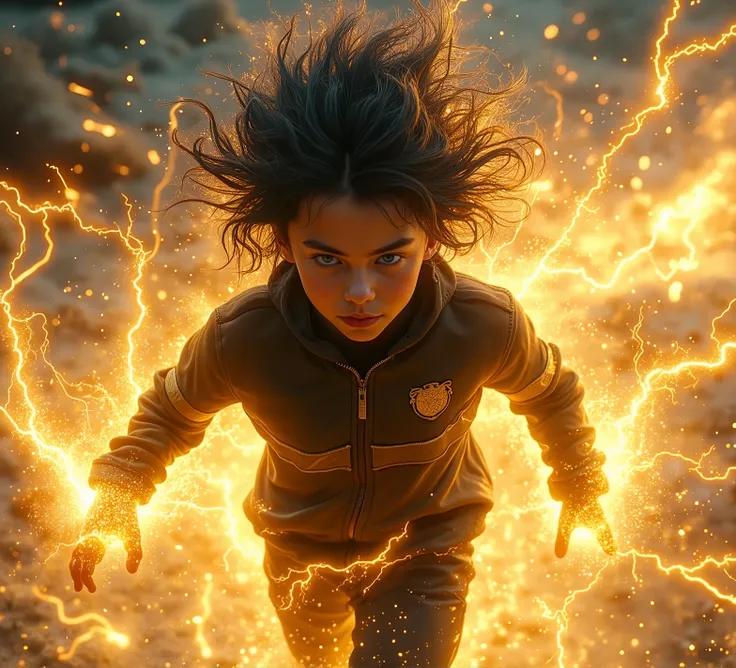 score_9, score_8_arriba, score_7_arriba, , score_chico flying sobre el cielo _flying, golden electricity, Heavens, Wind waves, flying, In wind, a _ young black-haired boy_ boy full of electrical energy, flying en el cielo a, in the background a sto...