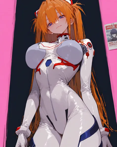  top quality made of straw ,       masterpiece,        748cm style  ,      cute poster      、       8k Wallpaper、      masterpiece、     、  high detail、、            absurd,        latest,                Neon Genesis Evangelion、      female 1 person、   Su Lo...