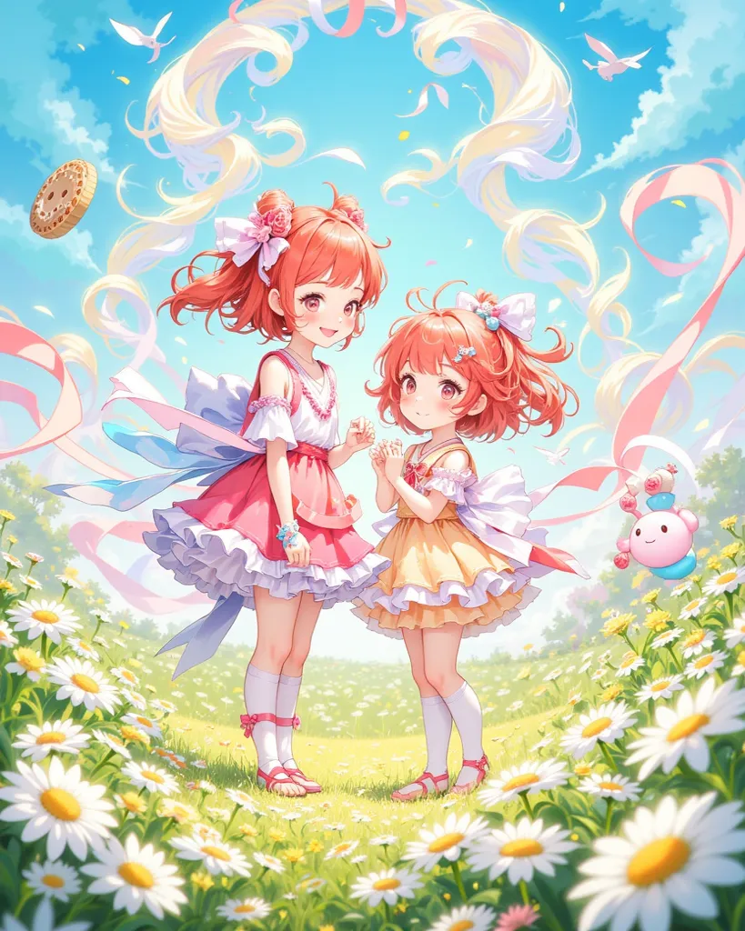 flower and dream , Ribbon, daisy, good friends , Feel Young , asuka , CoCohana , Cookie , lala