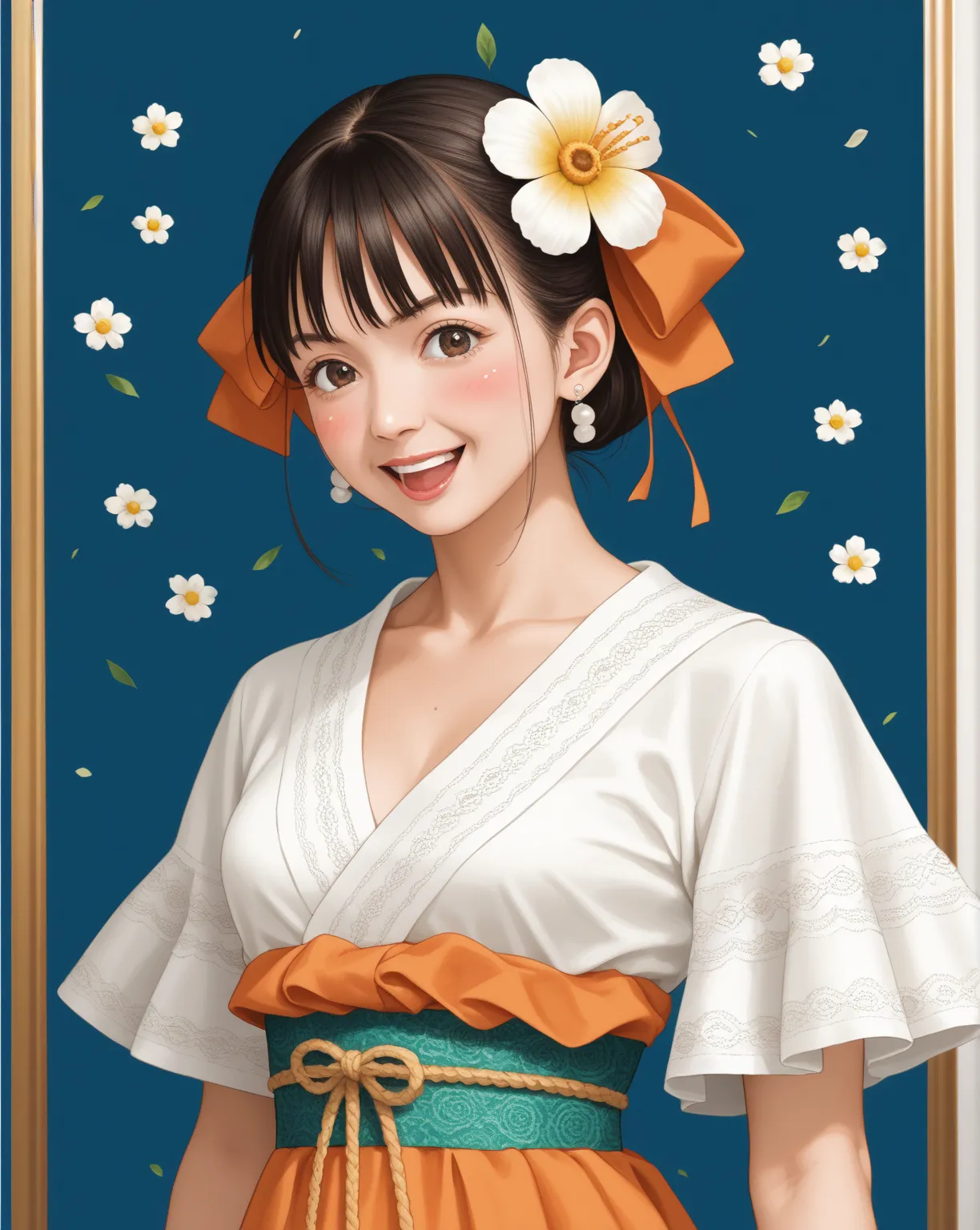 Japanese girls' manga , flower and dream , Ribbon, daisy, good friends
, There are many patterns that basically give a cute and clean impression, but the patterns are cheerful like a grandmother, a calm and healing one, a beautiful one like a princess , br...