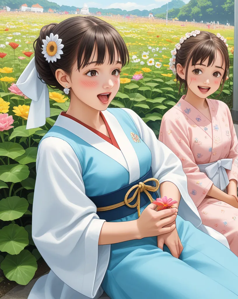 Japanese girls' manga , flower and dream , Ribbon, daisy, good friends
, There are many patterns that basically give a cute and clean impression, but the patterns are cheerful like a grandmother, a calm and healing one, a beautiful one like a princess , br...