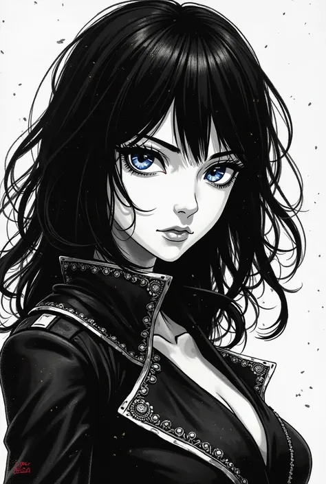 Nico Robin  version black and white