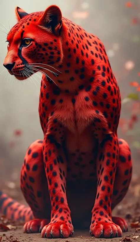 Garnet color Cheetah 