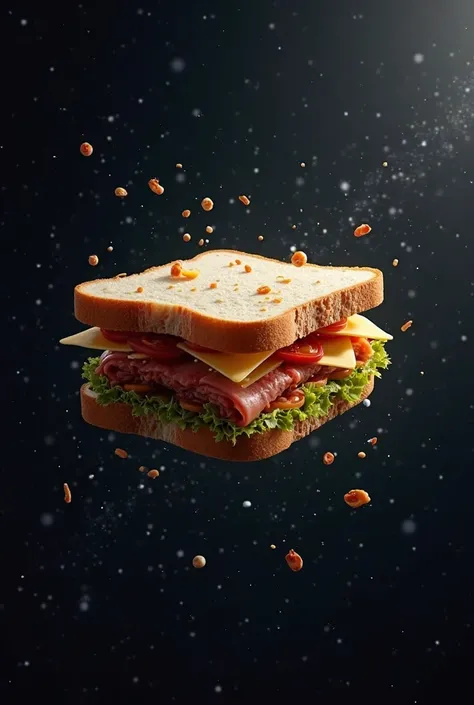 Sandwich in space