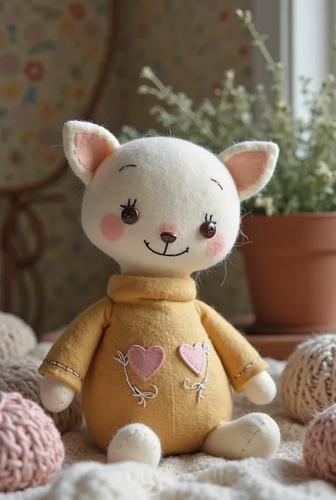 Create a felt doll